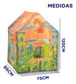 Carpa Iplay Safari Casita 95x72x102 Cm Infantil - Imagen 12