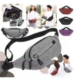 Riñonera Bandolera Cruzada Porta Celu Tarjetas Triple Cierre - Imagen 8