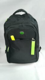 Mochila Clasica Cierres 52x33x14 Reforzada Escolar Urbana Color Verde Diseño De La Tela Liso - Imagen 3