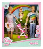 Juguete Muñeca Tiny Y Su Familia 31cm 53866 Con Accesorios