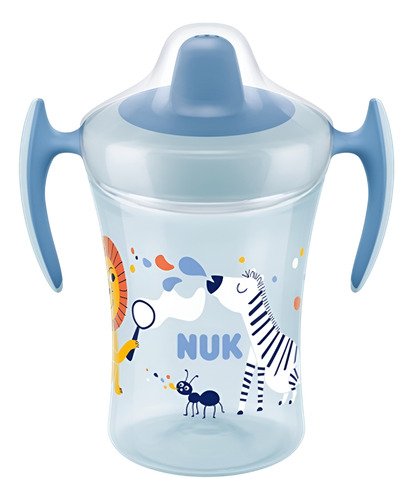 Vaso Nuk Bebe Trainer Cup 250ml Con Asas Antideslizantes