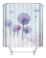 Cortina Baño Estampada Premium Quality 180x180 Con Ganchos - Imagen 16