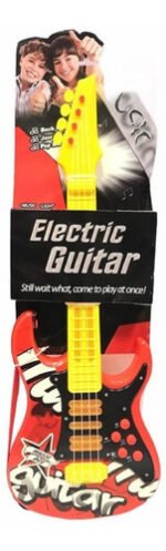 Juguete Guitarra Electrica Con Luz Sonido 55 X20cm Babymovil - Imagen 2