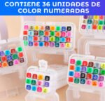 Marcadores Fibrones Resaltadores Doble Punta Con Estuche X12 - Imagen 5