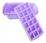 Pack 3 Cubeteras Hielera Plástico Con Contenedor De Guardado - Imagen 5