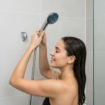 Duchador De Mano Cromado Lluvia Soporte Y Flexible 1,20m