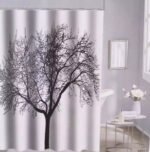 Cortina Baño Estampada Premium Quality 180x180 Con Ganchos - Imagen 60