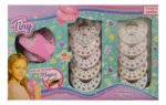 Juguete Set Belleza Aplicador Joyas Brillos Para Pelo Tiny
