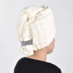 Turbante Toalla Seca Pelo Microfibra Secado Rápido Mujer - Imagen 2