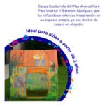 Carpa Infantil Nenas Nene Casa Frozen Spiderman 103x93x69cm - Imagen 42