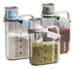 Dispenser Cerealero Contenedor Hermético 1,6 Litros Color Azul Claro - Imagen 2