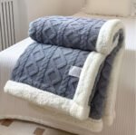 Frazada Corderito Bebe Cuna Funcional Manta 100x140 City - Imagen 4