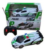 Auto Juguete Radio Control Remoto Luces Policia Babymovil - Imagen 2