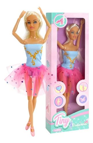 Muñeca Tiny Bailarina Articulada 30cm Tiny Fantasy