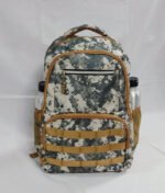 Mochila Camuflada Estilo Escolar 47x32x15 Reforzada Urbana - Imagen 5