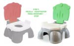 Pelela Inodoro Infantil Portatil 3 En 1 Ok Baby Babymovil