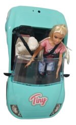 Juguete Tiny Auto Descapotable Muñeca Articulada 30cm - Imagen 8