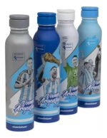 Botella Aluminio Argentina Messi Dibu Afa Hermetica 500 Ml - Imagen 9