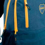Mochila Boca Juniors 17,5 Pulgadas Modelo Color Azul Diseño De La Tela Liso - Imagen 6