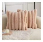 Funda Almohadon Felpa Suave Nordico Decorativo 45x45cm
