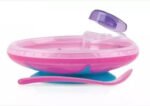 Plato Termico Bebe Nuby Con Cuchara, Sopapa Y Tapa 5419br - Imagen 10