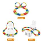 Juguete Niños Pista Autos 97 Pzs Flexible Zaki Babymovil - Imagen 3