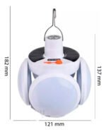 Lampara Colgante Recargable Usb Luz Solar 5 Modos - Imagen 4