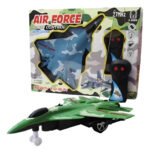 Juguete Avion Radio Control Remoto Luz Babymovil - Imagen 4