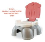 Pelela Inodoro Infantil Portatil 3 En 1 Ok Baby Babymovil - Imagen 4