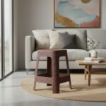 Banqueta Banquito Apilable Símil Ratan Plástico Babymovil