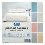 Juego De Sabanas Hotel 1200 Hilos Twin Size Premium 100x200 - Imagen 7