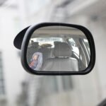 Espejo Delantero Pequeño Universal Para Auto Ideal Para Observar Al Bebé - Baby Innovation Color Negro - Imagen 3