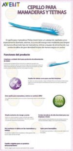 Cepillo Mamaderas Y Tetinas Avent Philips Bebes Scf145/06 - Imagen 3