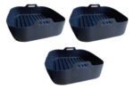 Moldes X3 Silicona Freidora Aire Airfryer Antiadherente