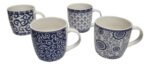 Combo Set X3 Taza Cafe Te Jarro Mug 350cc Cerámica Diseños - Imagen 2
