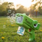Burbujero Dino Pistola Burbujas Para Bebés 3+ Años - Imagen 7
