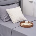 Juego De Sabanas Hotel 1200 Hilos Twin Size Premium 100x200 - Imagen 4