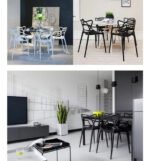 Sillas Master Comedor Modernas Reforzadas Apilables - Imagen 2