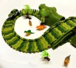 Juguete Niños Pista Autos 140 Pzs Dinosaurios Babymovil Color Unico Personaje Dino - Imagen 5