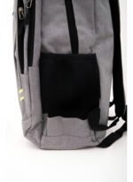 Mochila Viaje Escolar Urbana Reforzada Resistente Babymovil Color Gris Diseño De La Tela Liso - Imagen 5