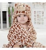 Manta Frazada Flannel Bebe Infantil Con Capucha De Animales