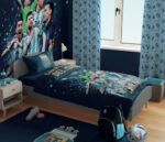 Juego Sabana Infantil Futbol 1 1/2 Pza Argentina River Boca