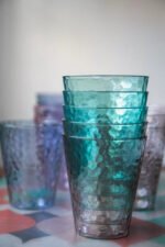 Set Pack De Vasos Plastico Colores X4 300ml Color Violeta - Imagen 2