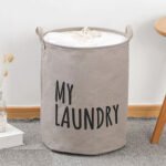 Canasto Organizador Ropa Sucia Cesto Semi Rígido Plegable - Imagen 10