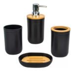 Set Baño X4 Piezas Plástico Bambu Cuadrado Baby Movil - Imagen 6