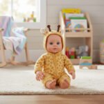 Muñeca Bebé Jirafa Tiny Con Accesorios 32 Cm Babymovil - Imagen 5