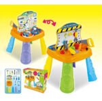 Juguete Mesa Didactica Banquito Cocina Belleza Herramientas - Imagen 2