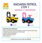 Andarin Caminador Pata Pata 2 En 1  Patrol Kuma Kids - Imagen 10