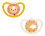 Set 2 Chupetes Bebe Space Nuk 0-6m 6-18m 18-36m Babymovil - Imagen 7