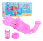 Juguete Pistola Burbujero Luz Ametralladora Automatico Tiny - Imagen 2